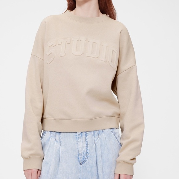 GAP Cream Studio Sweatshirt - Picture 2 of 6